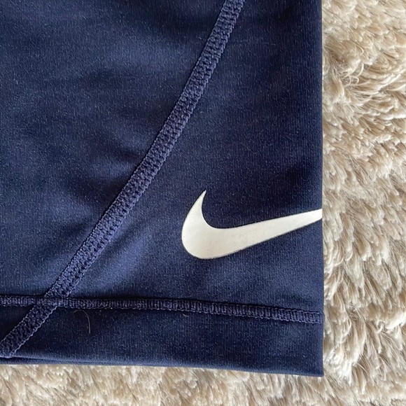 NIKE Navy Blue Nike Pro Shorts - Picture 3 of 5